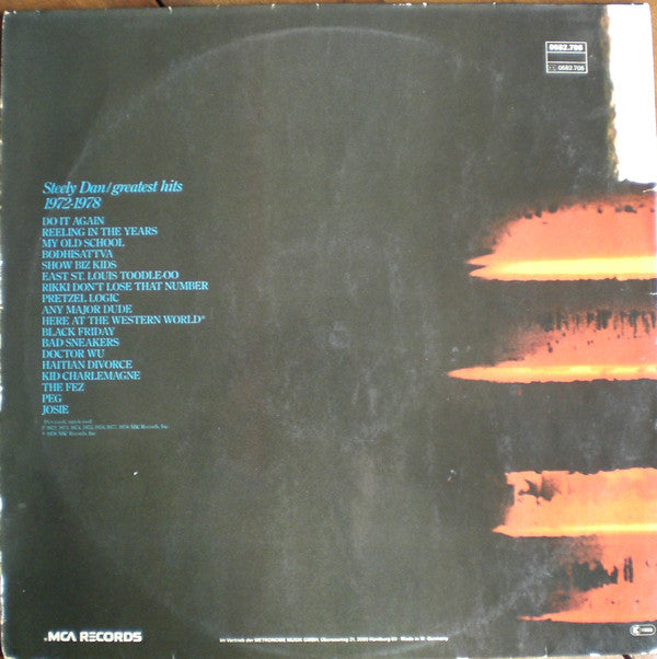 Steely Dan : Greatest Hits (1972-1978) (2xLP, Comp)