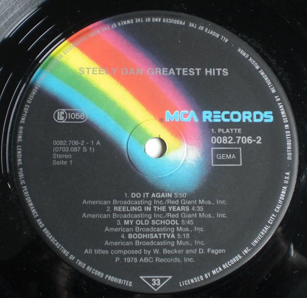 Steely Dan : Greatest Hits (1972-1978) (2xLP, Comp)