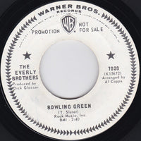 Everly Brothers : Bowling Green (7", Single, Promo)