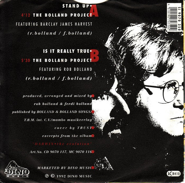 The Bolland Project Feat. Barclay James Harvest : Stand Up (7", Single)
