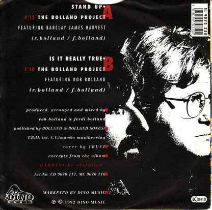 The Bolland Project Feat. Barclay James Harvest : Stand Up (7", Single)