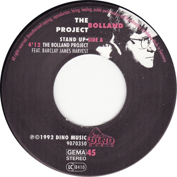 The Bolland Project Feat. Barclay James Harvest : Stand Up (7", Single)