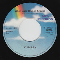 The Cuff Links : Tracy / When Julie Comes Around (7", Single)