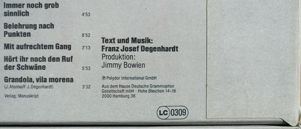 Franz Josef Degenhardt : Der Ganze Degenhardt (12xLP, Album + 12", Maxi, Ltd + Box, Comp)