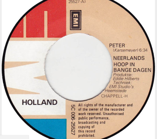 Neerlands Hoop In Bange Dagen : Beestjes / Peter (7", Single)