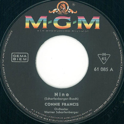 Connie Francis : Nino (7", Single)