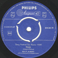 Willy Alberti : Una Marcia In Fa (7")