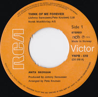 Anita Skorgan : Think Of Me Forever / Jolene (7", Single)