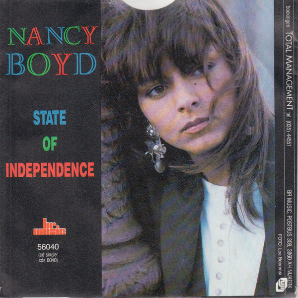 Nancy Boyd : Working My Way Back To You (Don't You Worry 'Bout Me) (7", Single)