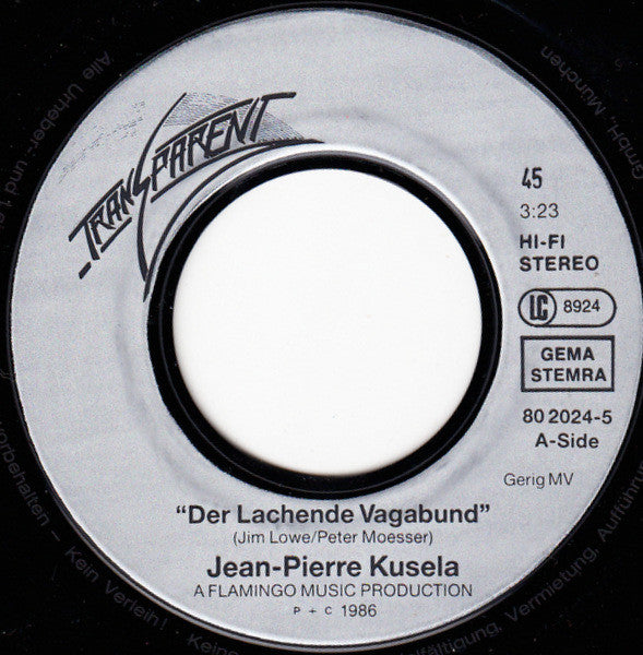 Jean-Pierre Kusela* : Der Lachende Vagabund (7", Single)