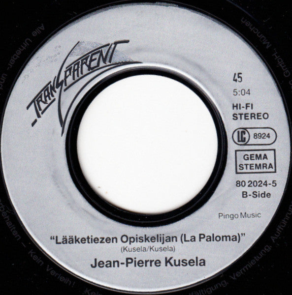Jean-Pierre Kusela* : Der Lachende Vagabund (7", Single)