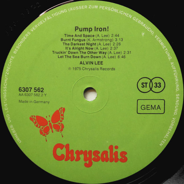 Alvin Lee : Pump Iron! (LP, Album)