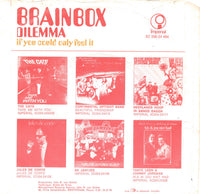 Brainbox (3) : Dilemma (7", Single, 4P )