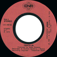 Teach-In : Dear John (7", Single, Red)