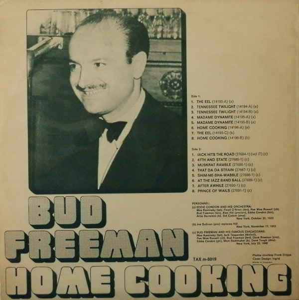 Bud Freeman : Home Cooking (LP, Comp)
