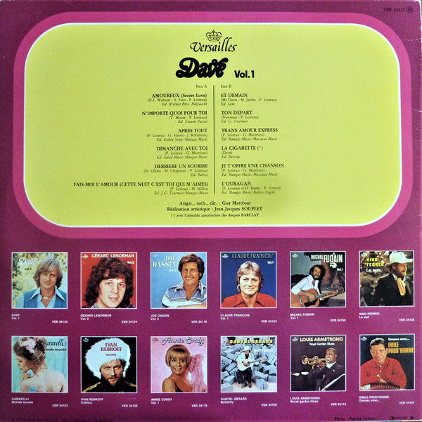 Dave (13) : Vol. 1 (LP, Comp)