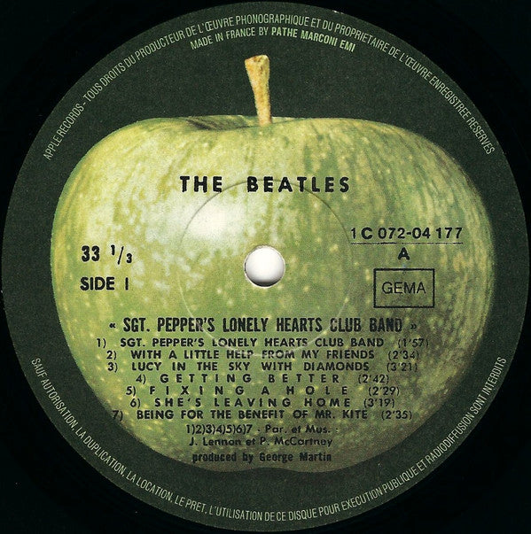 The Beatles : Sgt. Pepper's Lonely Hearts Club Band (LP, Album, RE, Fre)