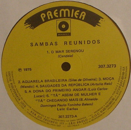 Various : Sambas Reunidos Vol. 4 (LP, Album)