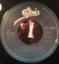 Dead Or Alive : Lover Come Back To Me (7", Single)