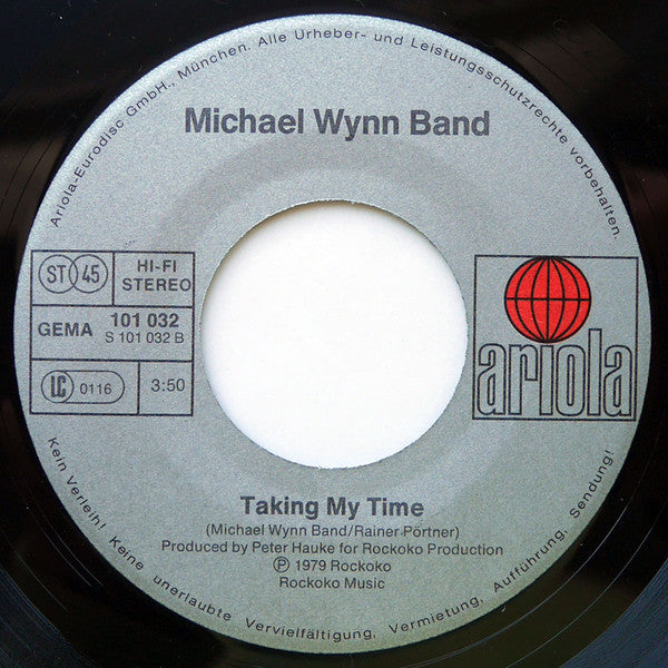 The Michael Wynn Band : Wynner (7", Single)