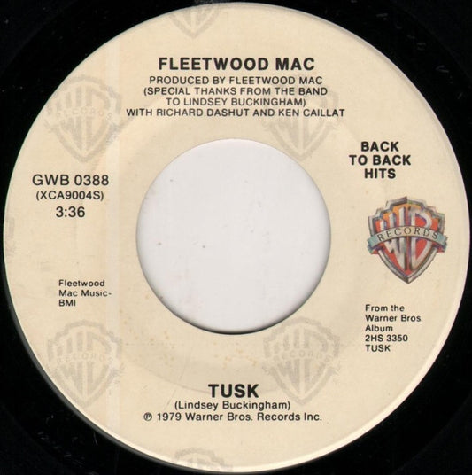 Fleetwood Mac : Tusk / Sara (7", Single, RE)