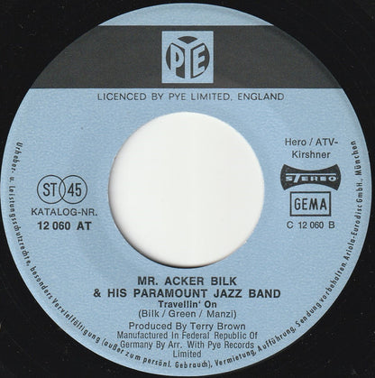 Acker Bilk And His Paramount Jazz Band : Burgundy Street (7", Single)