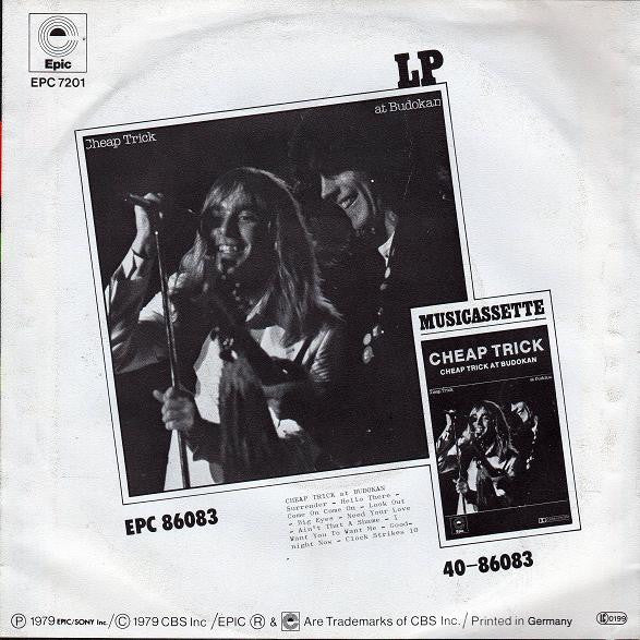 Cheap Trick : I Want You To Want Me (7", Single)