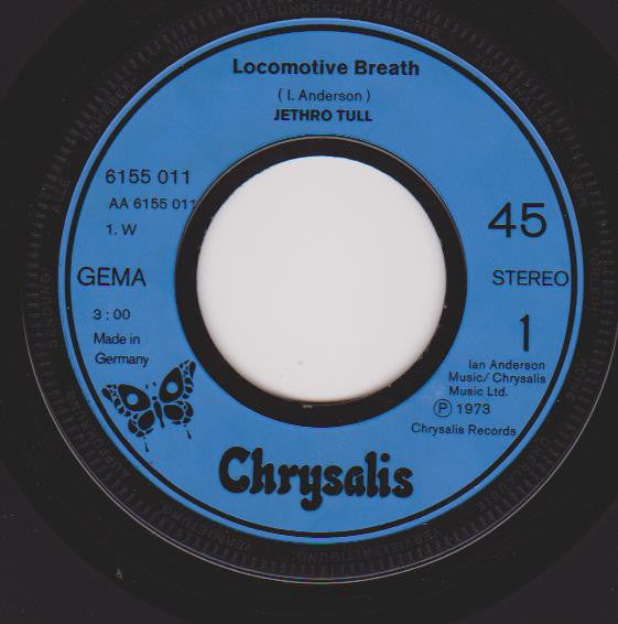 Jethro Tull : Locomotive Breath (7", Single, RE)