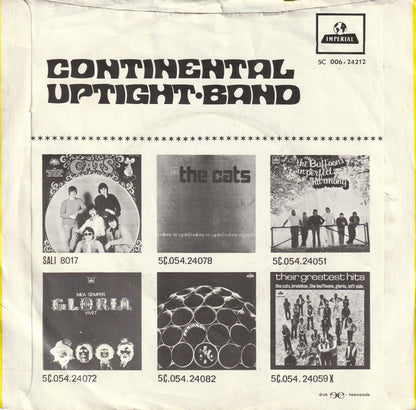 The Continental Uptight Band : Please Sing A Song For Us / She's Just A Friend (7", Single)
