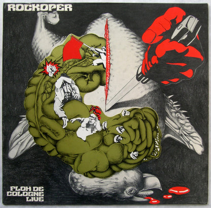 Floh De Cologne : Rockoper Profitgeier (LP, Album, RP, Red)