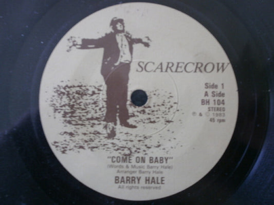 Barry Hale : Come On Baby (7")