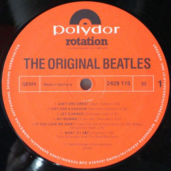 The Beatles : In Hamburg (LP, Comp)