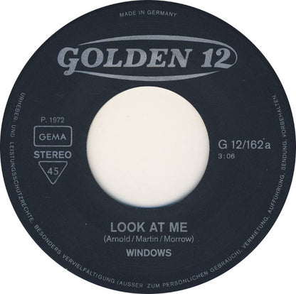 Windows (2) : Look At Me (7", Single)