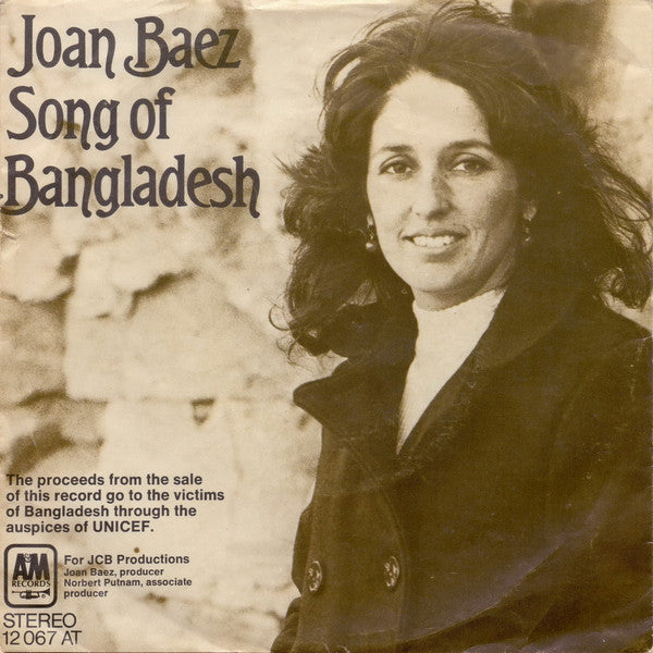 Joan Baez : Song Of Bangladesh (7", Single)