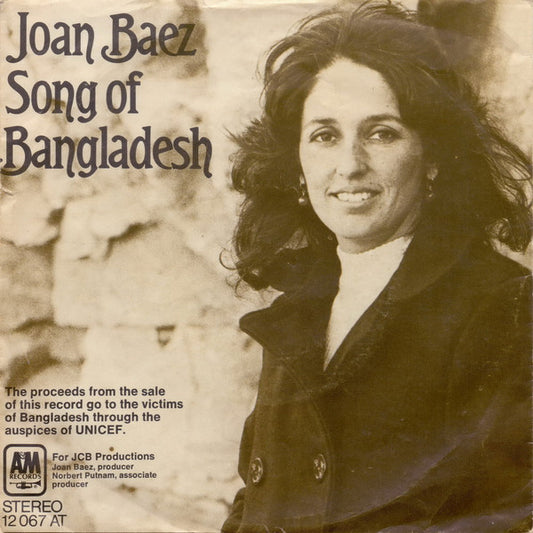 Joan Baez : Song Of Bangladesh (7", Single)
