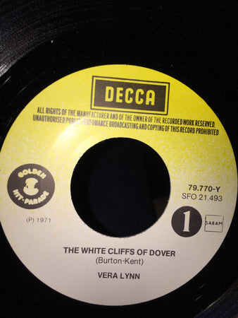 Vera Lynn : The White Cliffs Of Dover (7", Single)