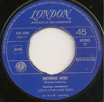 Canadian Sweethearts : Wayward Wind / Don't Let The Stars Get In Your Eyes (7", Single)