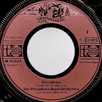 The Pasadena Roof Orchestra : Pasadena (7", Single)