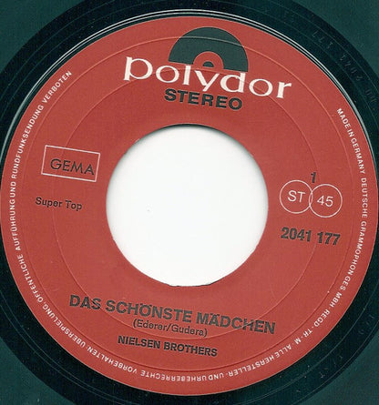 Die Nilsen Brothers : Das Schönste Mädchen / Der Alte Zigeuner (7", Single)