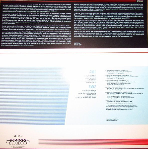 Phil Sweet : Memphis Blue Streak (LP, Comp)