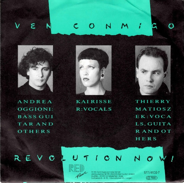 Wedding Tour : Ven Conmigo (7", Single)