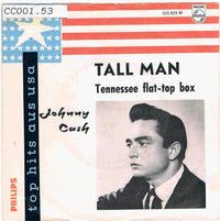 Johnny Cash : Tall Man / Tennessee Flat-Top Box (7", Single)