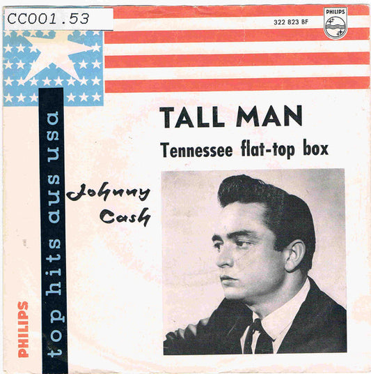 Johnny Cash : Tall Man / Tennessee Flat-Top Box (7", Single)