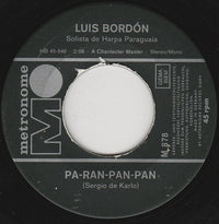 Luis Bordón : Pa-Ran-Pan-Pan (7", Single)