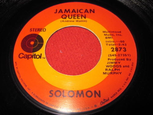 Solomon (20) : Jamaican Queen / Lovin' Thing (7")