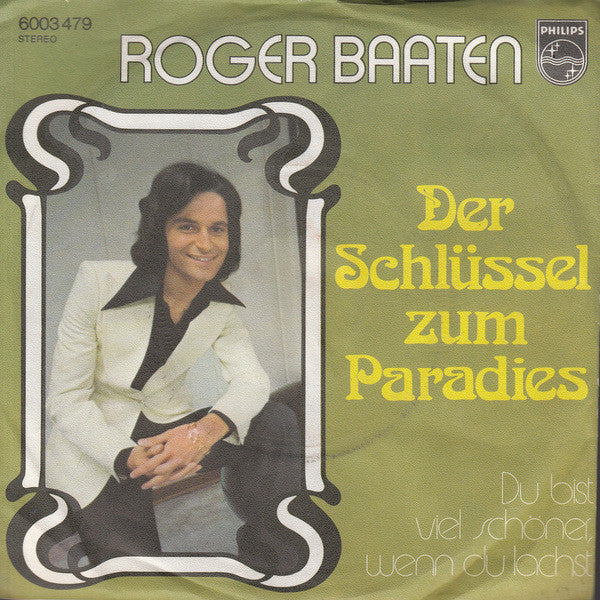 Roger Baeten : Der Schlüssel Zum Paradies (7", Single)