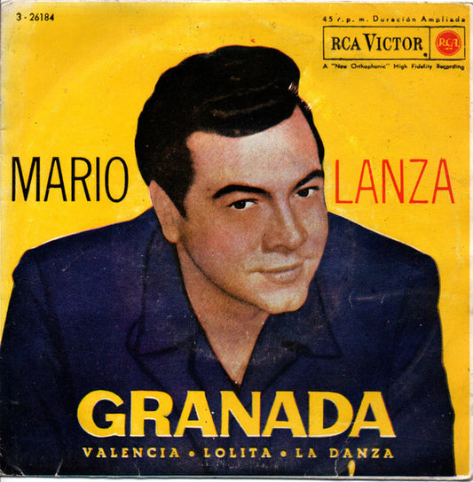 Mario Lanza : Granada (7", EP)