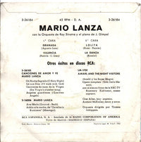 Mario Lanza : Granada (7", EP)