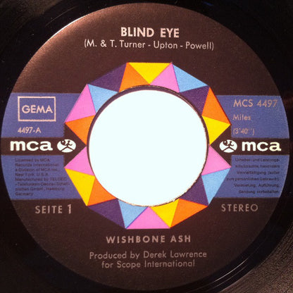 Wishbone Ash : Blind Eye (7")