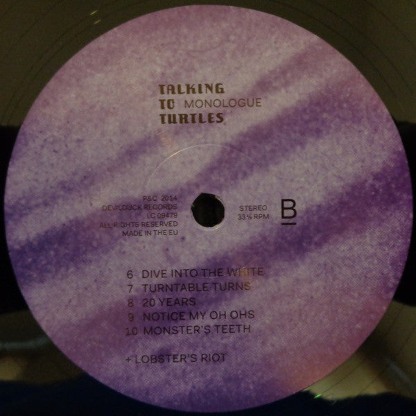 Talking To Turtles : Monologue (LP, Album)